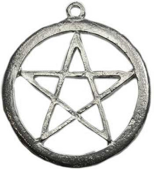 Pewter Pentagram Pendant