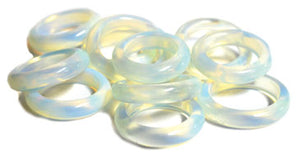 Opalite (size 6-10) Rings 25-bag