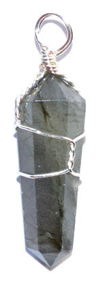 Labradorite Wire Wrapped Point