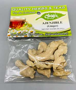 1-2oz Ajenjible Chapis Tea (ginger)