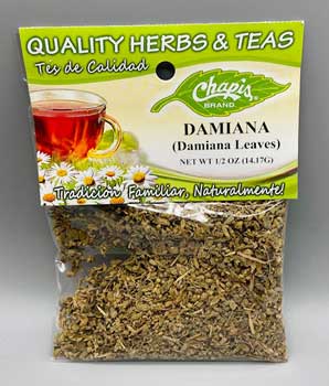 1-2oz Damiana Chapis Tea