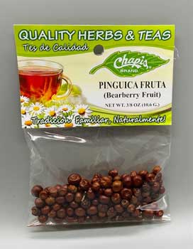 3-8oz Pinguica Fruta Tea (bearberry Fruit)