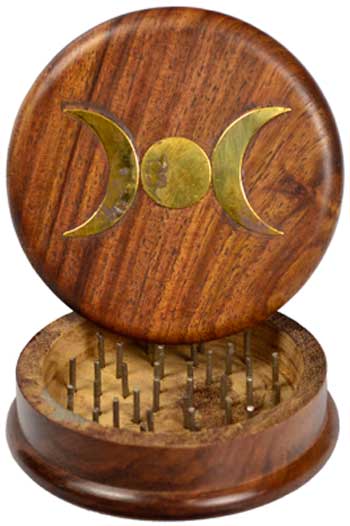 Triple Moon Herb Grinder