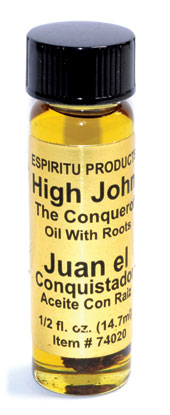 High John The Conqueror Oil  With Root 4 Dram