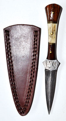 7" Baby Stag Damascus Athame