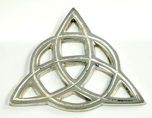 Triquetra Open Cut Altar Tile 3"