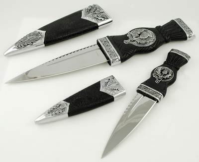 Two Piece Scottish Sgian Athame Set