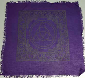Triquetra Altar Cloth 18" X 18"