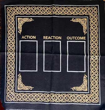 18"x18" Tarot Card Altar Cloth