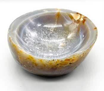 4"-6" Agate Natural Offering Bowl