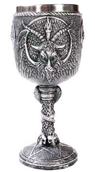 6 3-4" Baphomet Chalice