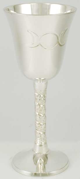 Triple Moon Chalice 4 3-4"