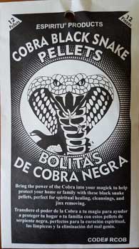 Cobra Black Snake Pellets