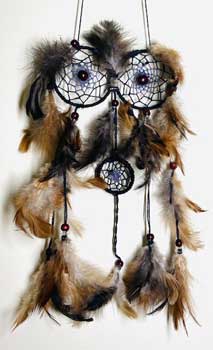 6" Triple Hemp Dreamcatcher