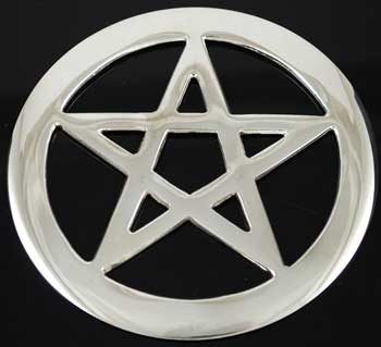Pentagram Altar Tile 4"