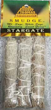 Stargate Smudge Stick 3pk 4"