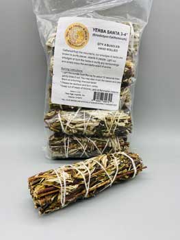 6 Pk 4" Yerba Santa Sage Smudge Stick