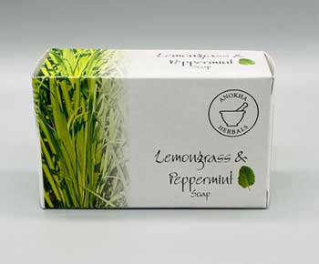 100g Lemongrass & Peppermint Soap