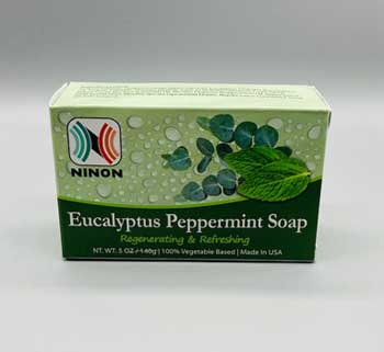 5oz Eucalyptus Peppermint Ninon Soap