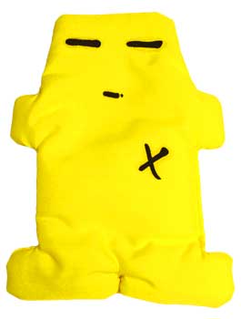 Yellow Voodoo Doll  5"