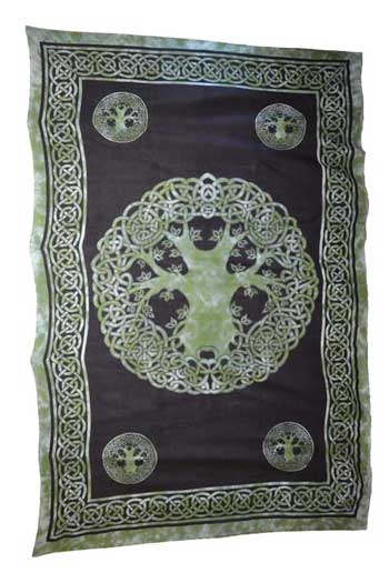 Celtic Tree Of Life 72" X 108" Tapestry