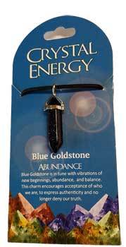Abundance (blue Goldstone) Double Terminated - Nakhti By Kali J.N.S