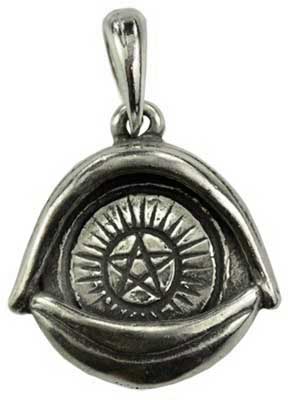 All Seeing Eye Pentagram Amulet - Nakhti By Kali J.N.S