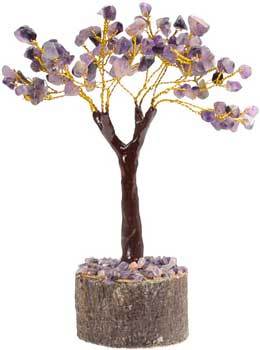 Amethyst Gemstone Tree 160 Beads - Nakhti By Kali J.N.S