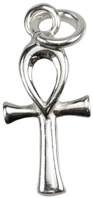 Ankh Sterling Silver 1-2" X 5-8" - Nakhti By Kali J.N.S