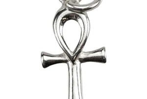 Ankh Sterling Silver 1-2" X 5-8" - Nakhti By Kali J.N.S