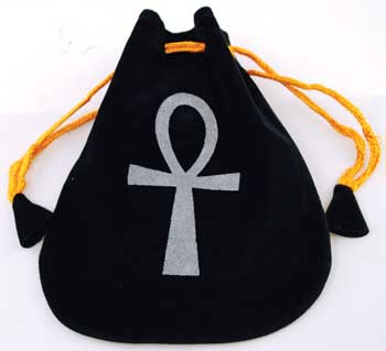 Ankh Velveteen Bag - Nakhti By Kali J.N.S