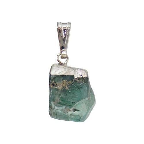 Aquamarine Tumbled Pendant - Nakhti By Kali J.N.S