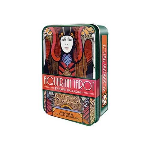 Aquarian Tarot Tin By Palladini, David - Nakhti By Kali J.N.S