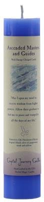 Ascended Master & Guides Reiki Charged Pillar Candle - Nakhti By Kali J.N.S