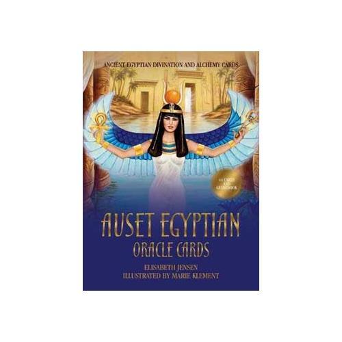 Auset Egyptian Oracle Cards By Jensen & Klement - Nakhti By Kali J.N.S