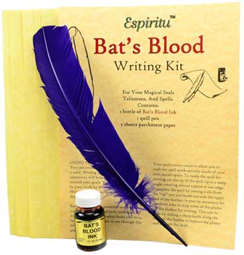 Bat's Blood Writing Kit - Nakhti By Kali J.N.S