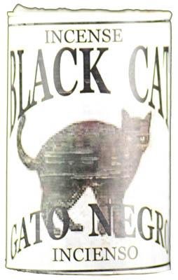 Black Cat Incense Powder 1 3-4 Oz - Nakhti By Kali J.N.S