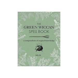 Green Wiccan Spellbook (hc) By Silja