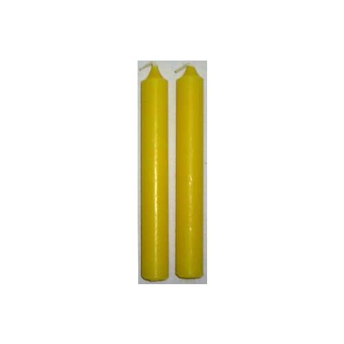 1-2" Yellow Chime Candle 20 Pack