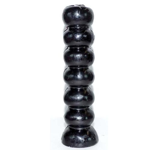 Black Seven Knob Candles