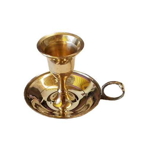 Brass Chambersticktaper Candle Holder