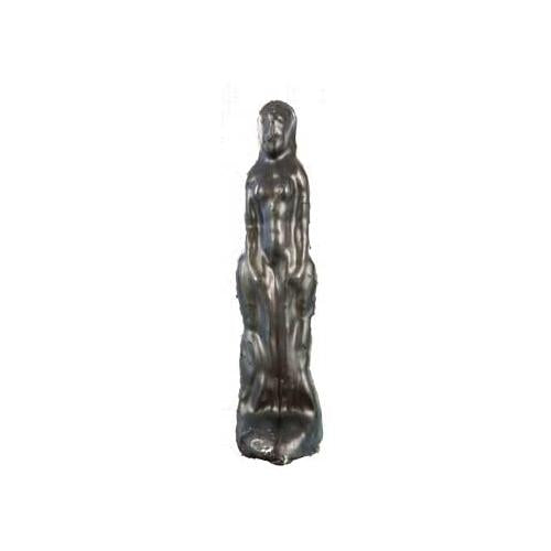 Black Female Candle 7"