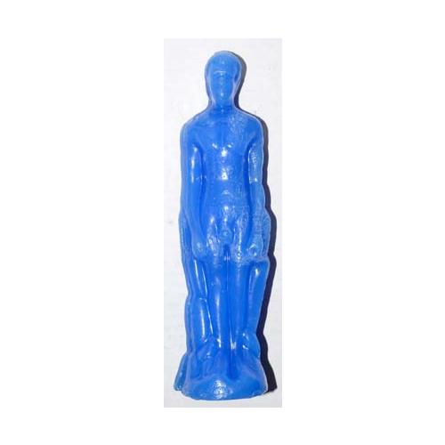 Blue Male Candle