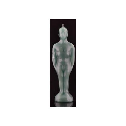 Green Male Candle