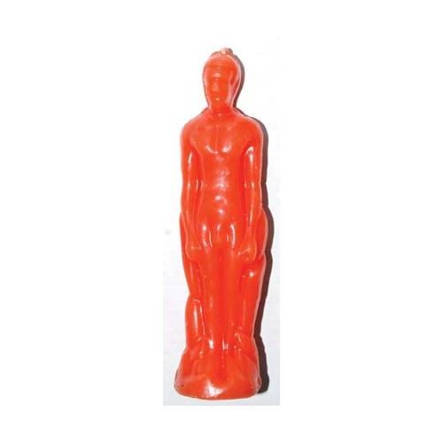 Orange Male Candle