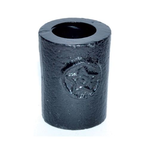 1 1-4" Pentagram Cast Iron Chime Holder