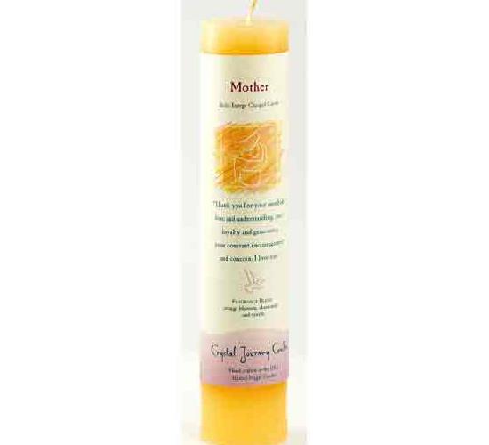 Mother Reiki Charged Pillar Candle