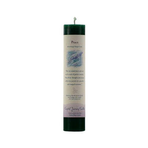 Peace Reiki Charged Pillar Candle