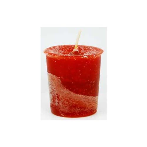 House Warming Herbal Votive - Red Brown