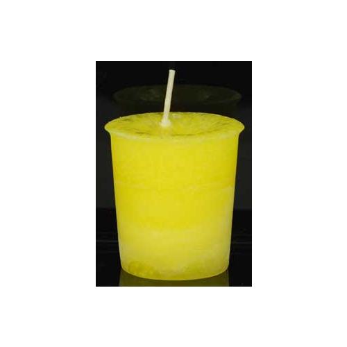 Laughter Herbal Votive - Yellow